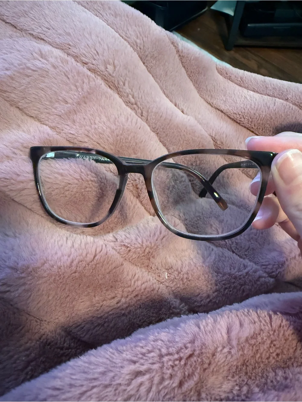 NWOT Warby Parker Esme Sesame Tortoise Narrow Blue Light Glasses
